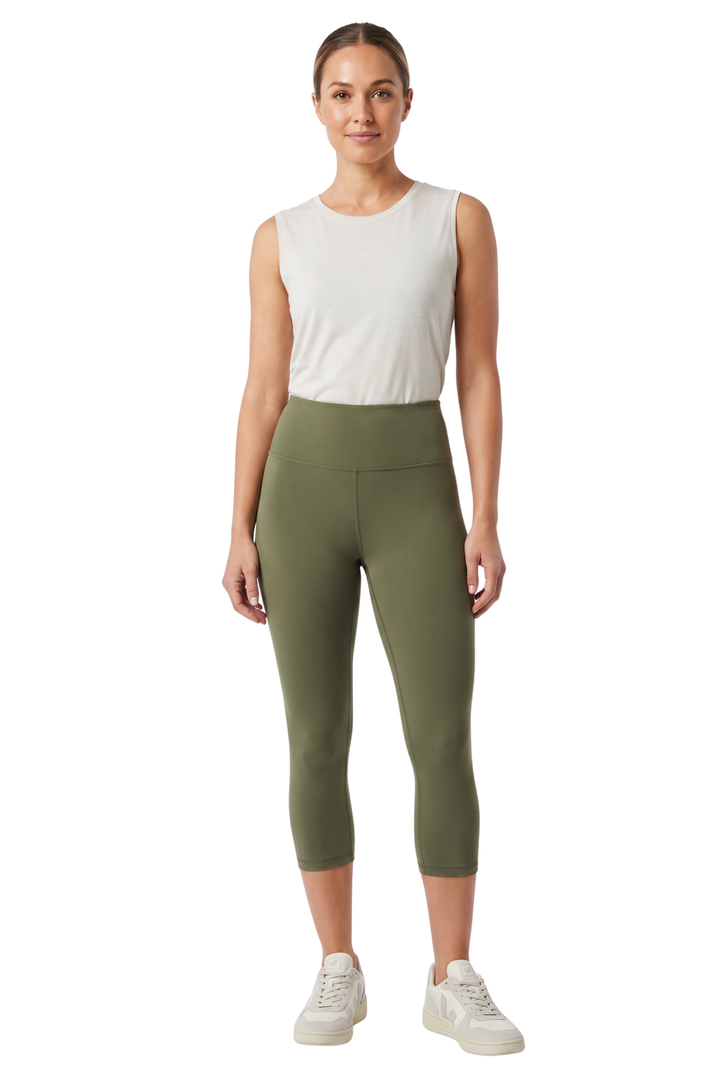 Wholesale Buttery Smooth Basic Solid High Waisted Capris - 3 Inch - New Mix