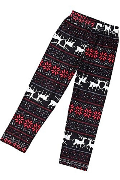 Wholesale Buttery Soft Reindeer Kids Leggings