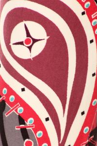 Wholesale Buttery Smooth Jazzy Burgundy Paisley Leggings