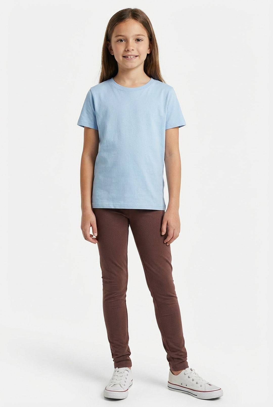 Wholesale Buttery Soft Solid Basic Kids Leggings