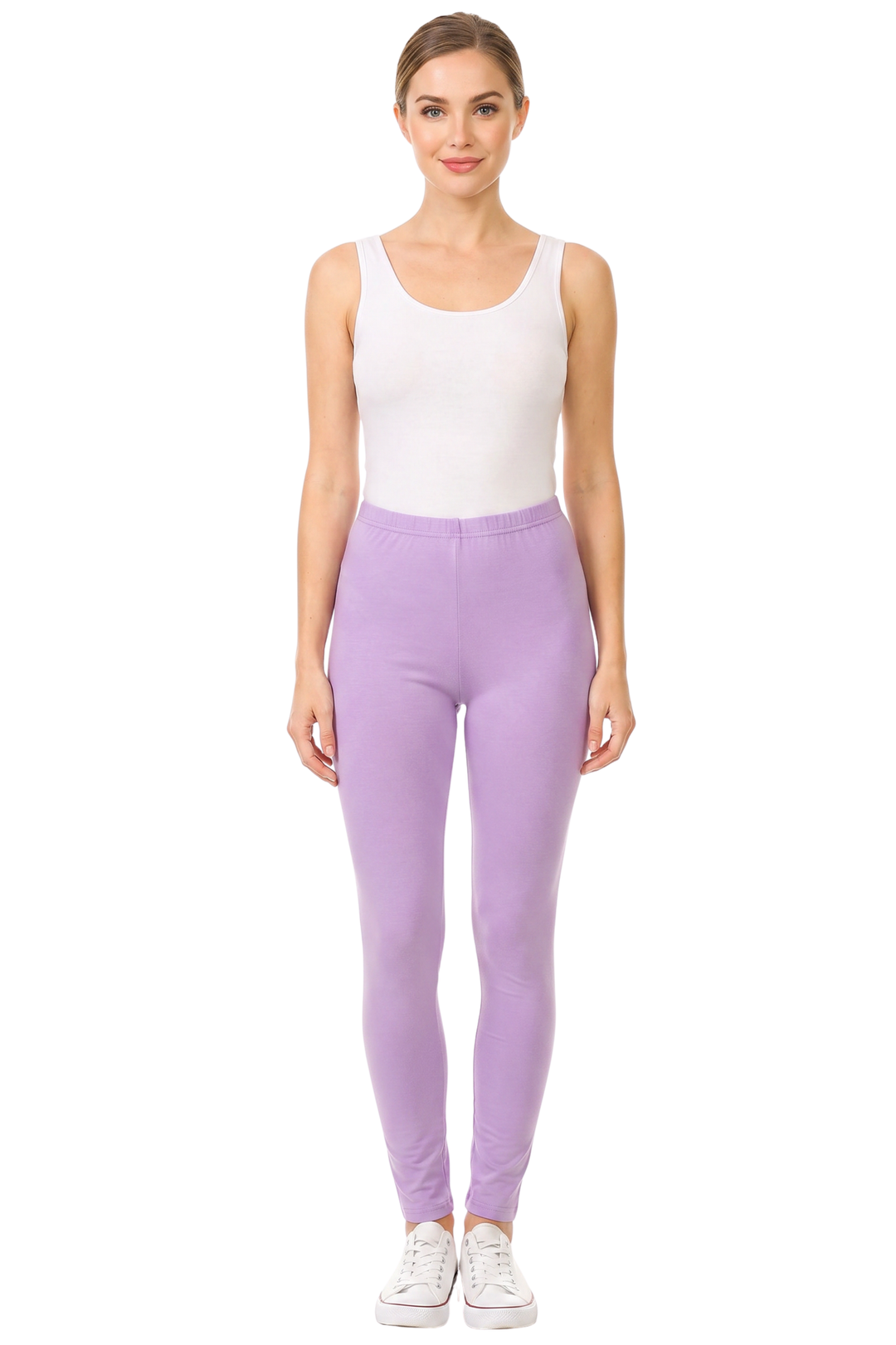 Wholesale Buttery Smooth Basic Solid Leggings - New Mix