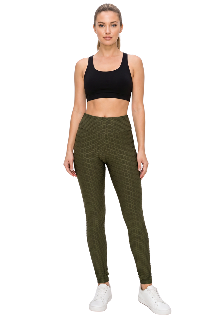Wholesale Scrunch Butt High Waisted Plus Size Leggings