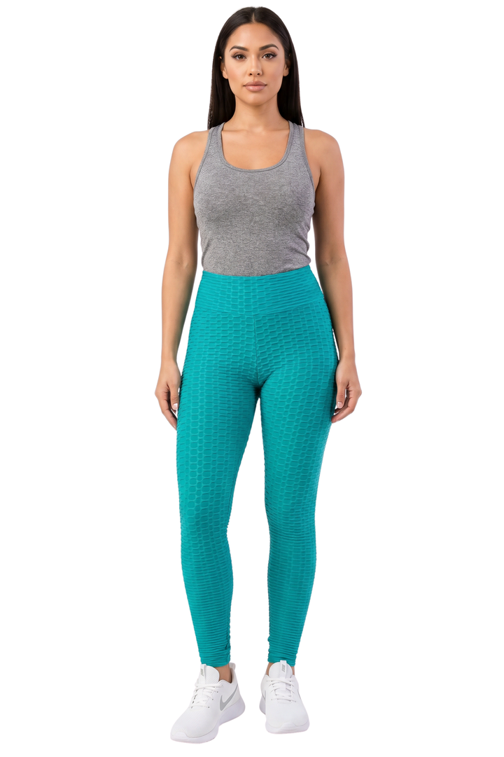 Wholesale Scrunch Butt High Waisted Plus Size Leggings