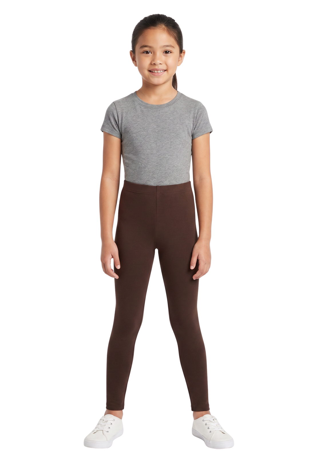 Wholesale Buttery Soft Kids Solid Basic Leggings
