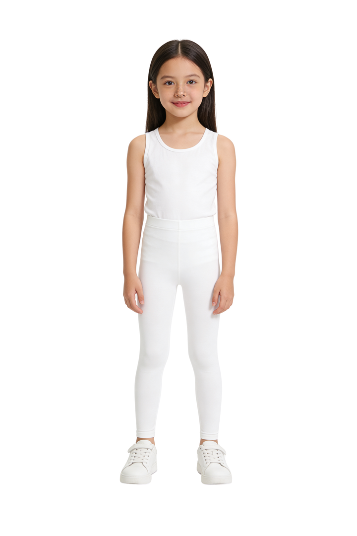 Wholesale Buttery Soft Kids Solid Basic Leggings