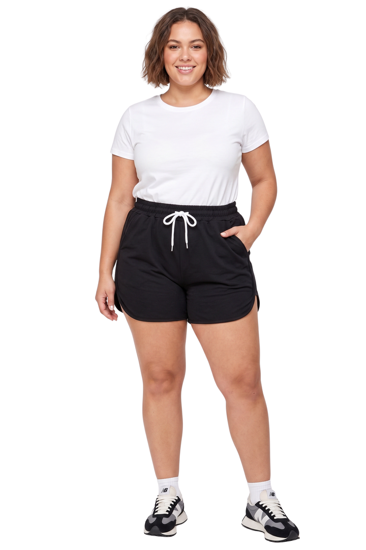 Wholesale Waist Tie Summer Sport Dolphin Shorts