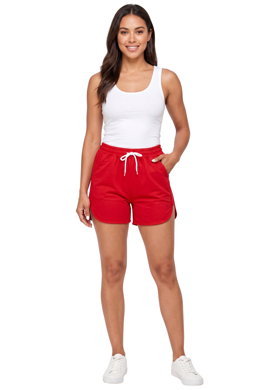 Wholesale Waist Tie Summer Sport Dolphin Shorts