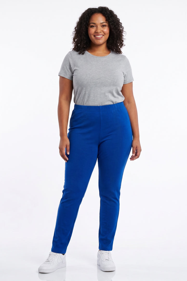 Wholesale Warm Solid Fur Lined Plus Size Leggings