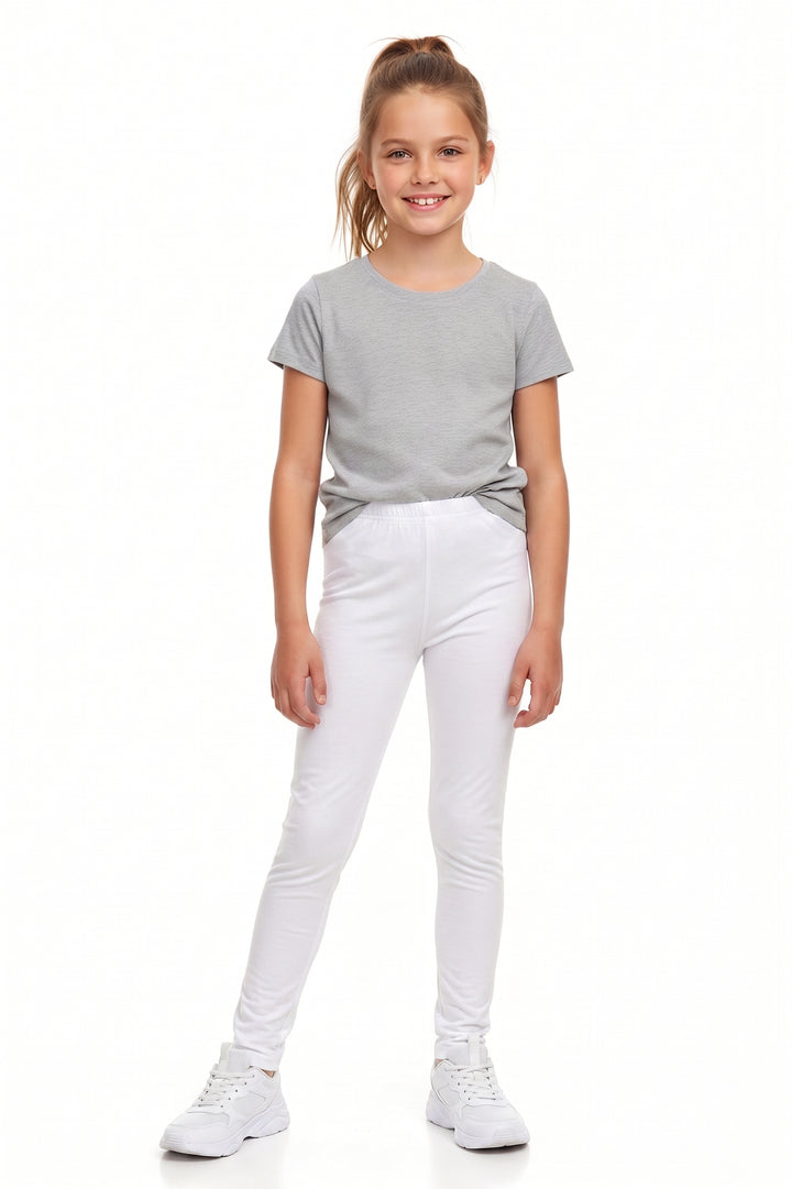 Wholesale Buttery Soft Solid Basic Kids Leggings
