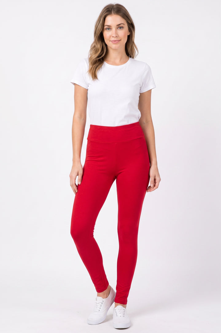 Wholesale Buttery Smooth Basic Solid High Waisted Leggings - 3 Inch - EEVEE