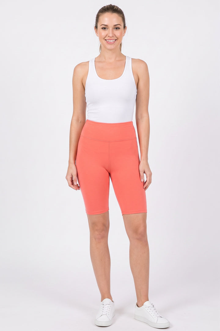 Wholesale Buttery Smooth Basic Solid Biker Shorts