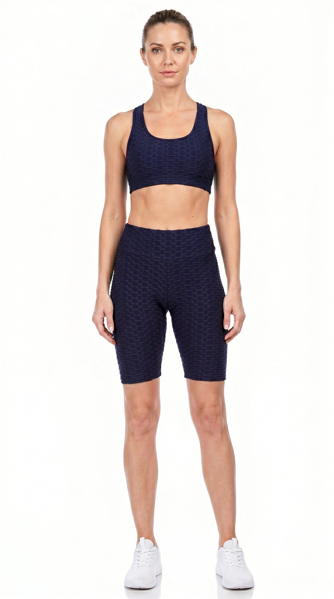 Wholesale Scrunch Butt High Waisted Sport Shorts with Pockets