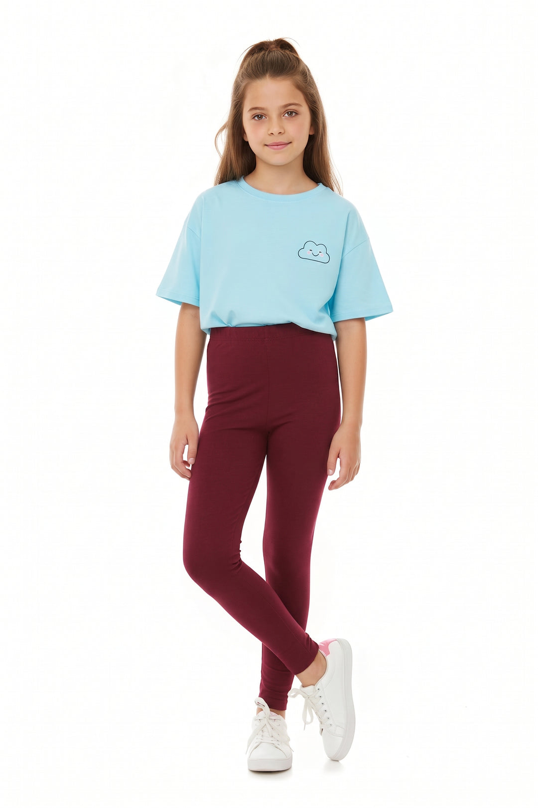 Wholesale Buttery Soft Kids Solid Basic Leggings