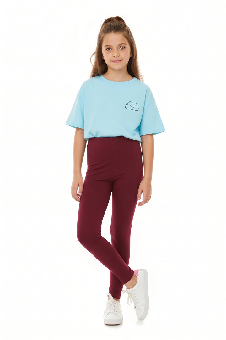Wholesale Buttery Soft Kids Solid Basic Leggings