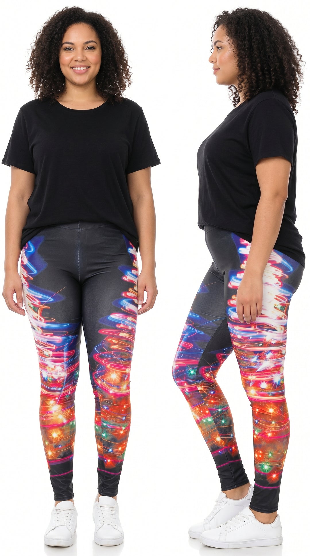 Wholesale Christmas Tree Magic Plus Size Leggings