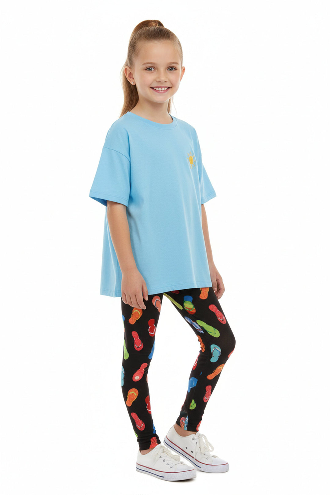 Wholesale Buttery Soft Summer Beach Sandals Kids Leggings