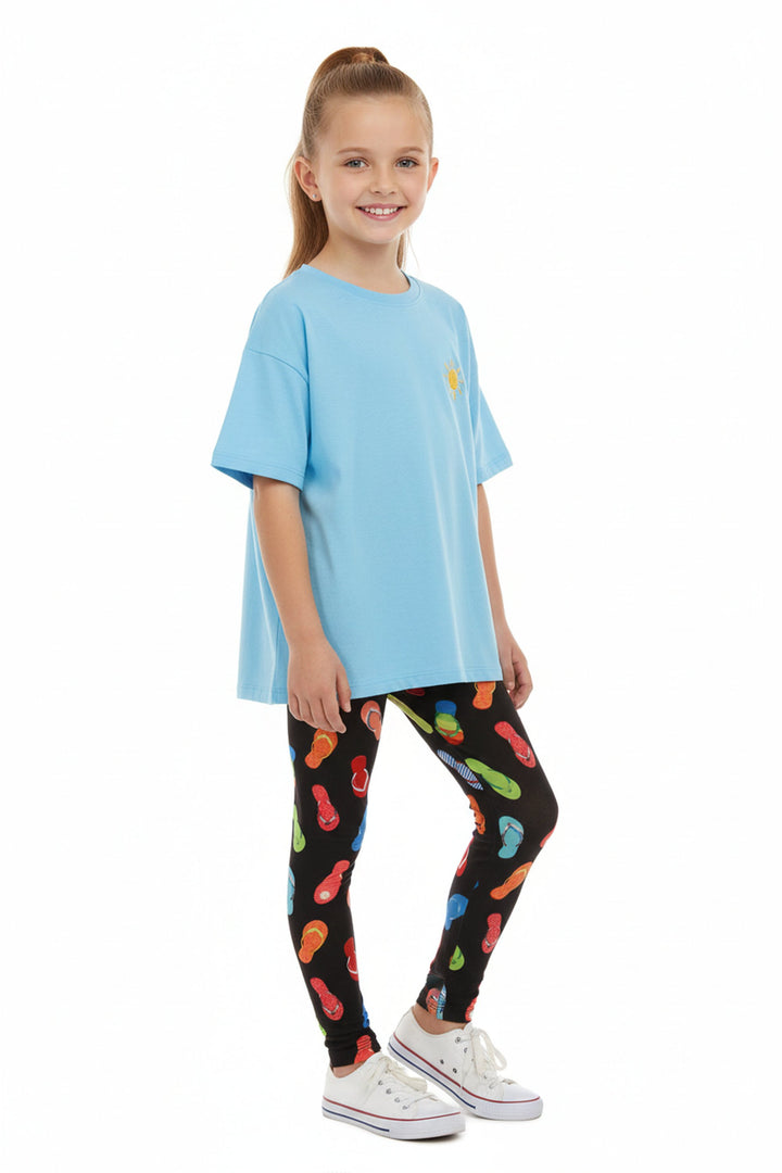 Wholesale Buttery Soft Summer Beach Sandals Kids Leggings
