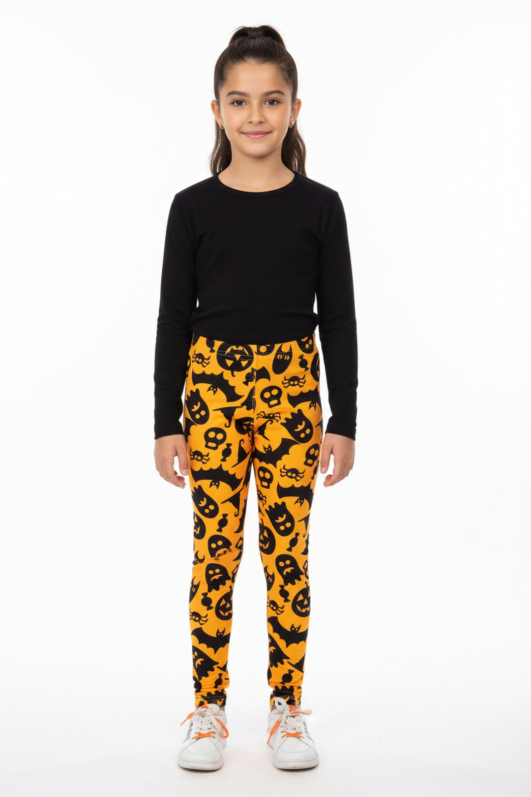 Wholesale Buttery Soft Halloween Kids Leggings