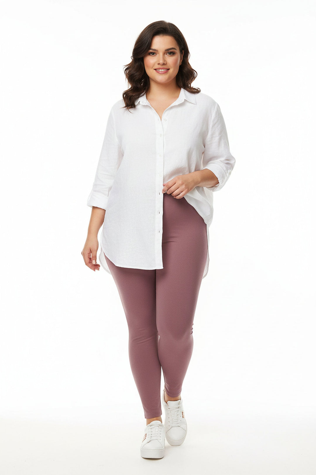 Wholesale Buttery Smooth Basic Solid Extra Plus Size Leggings - 3X-5X - New Mix