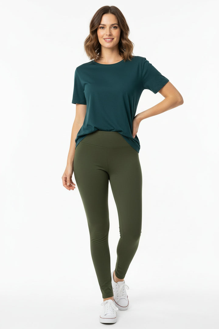 Wholesale Buttery Smooth Basic Solid High Waisted Plus Size Leggings - 3 Inch - New Mix