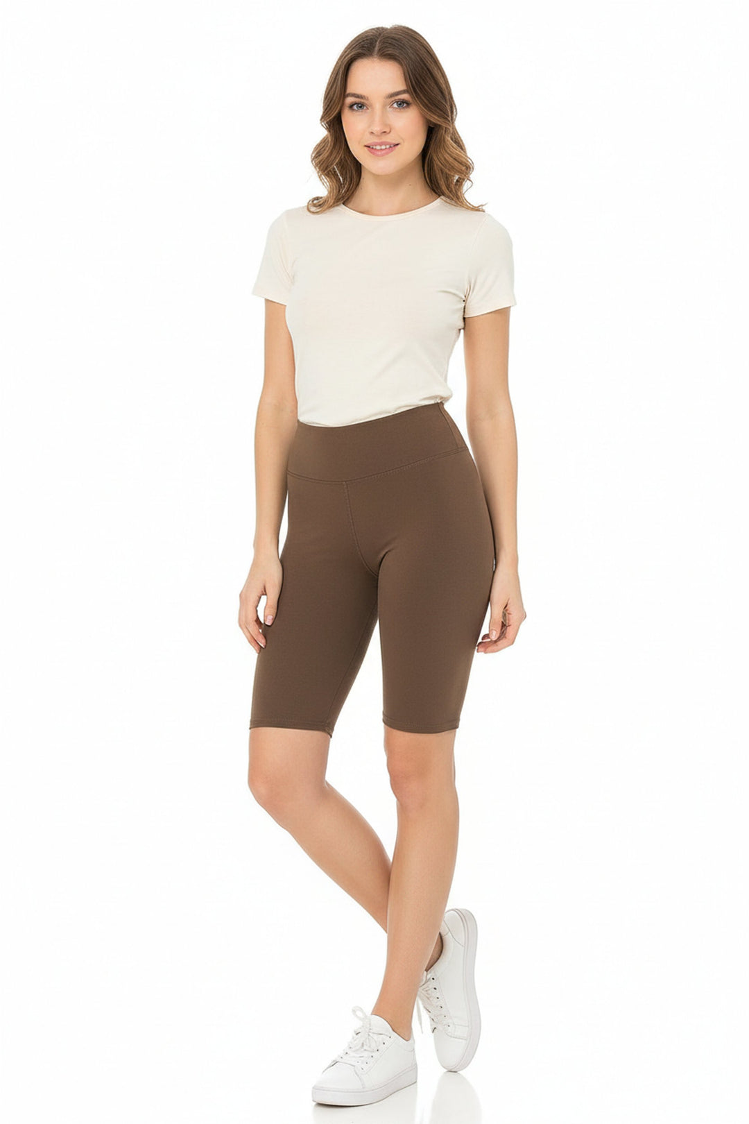 Wholesale Buttery Smooth Basic Solid Biker Shorts