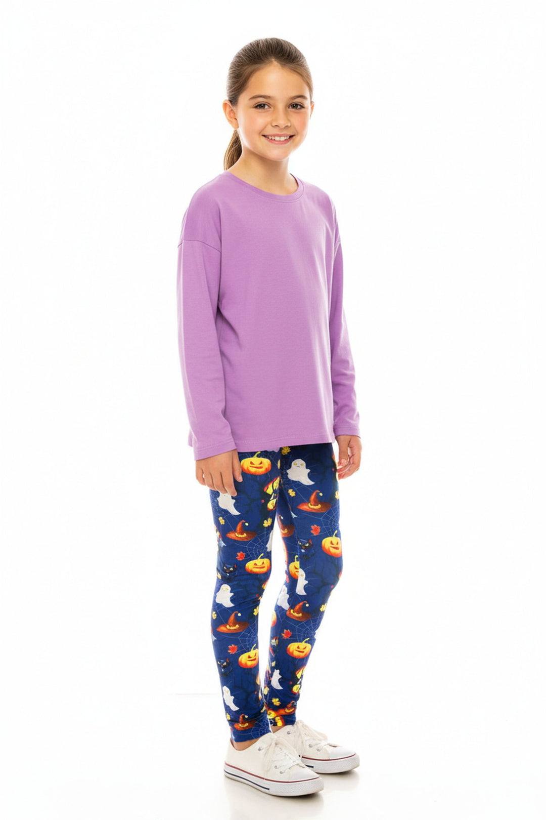 Wholesale Creamy Soft Halloween Critters Kids Leggings - USA Fashion
