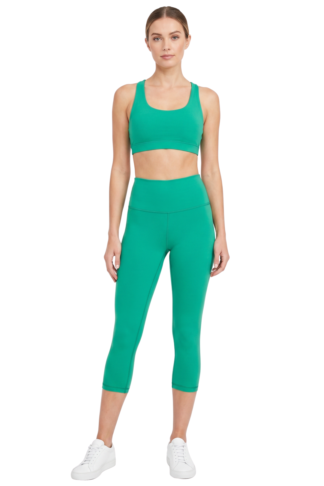 Wholesale Buttery Smooth Basic Solid High Waisted Capris - 5 Inch - New Mix