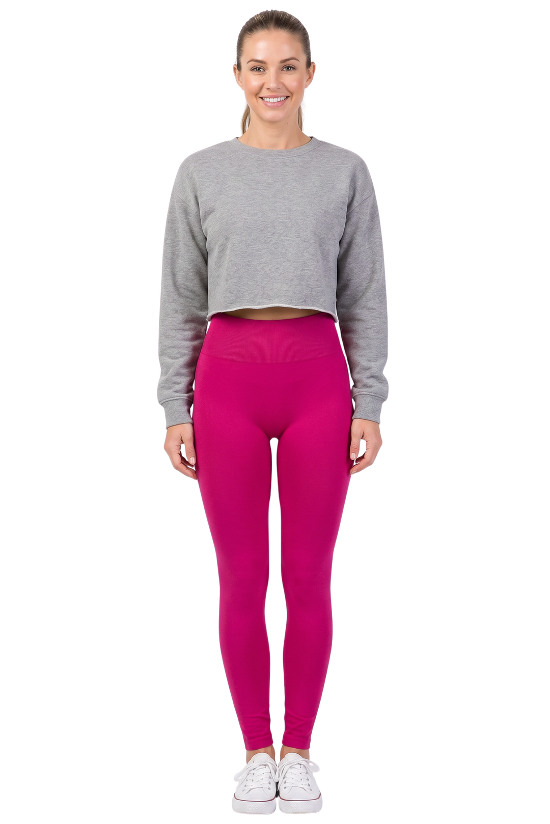 Wholesale Fleece Lined Leggings - Anemone