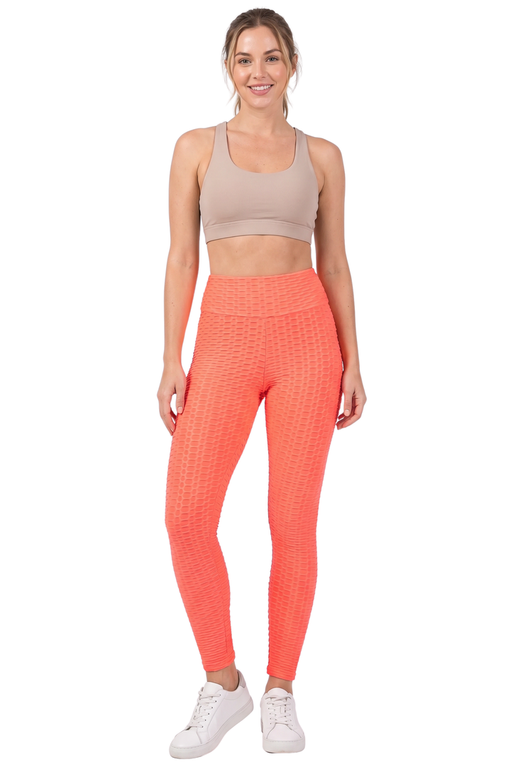 Wholesale Scrunch Butt High Waisted Plus Size Leggings