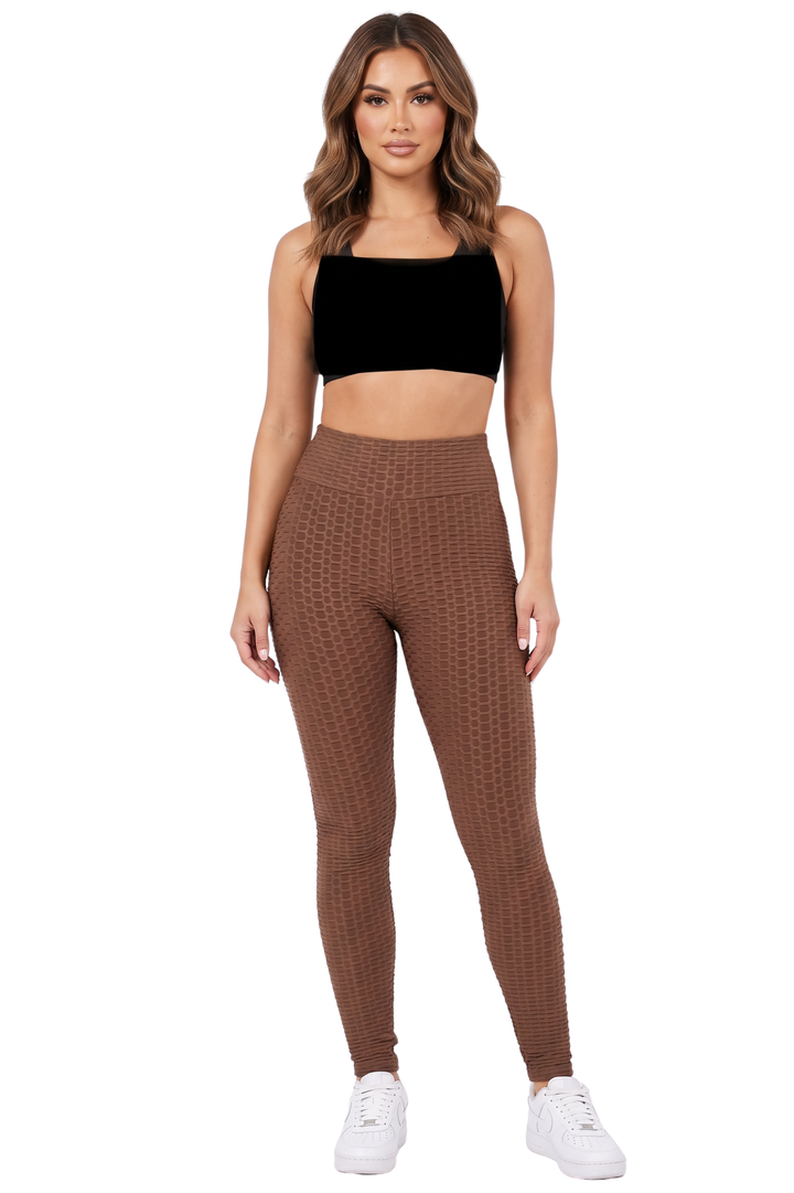 Wholesale Scrunch Butt High Waisted Plus Size Leggings