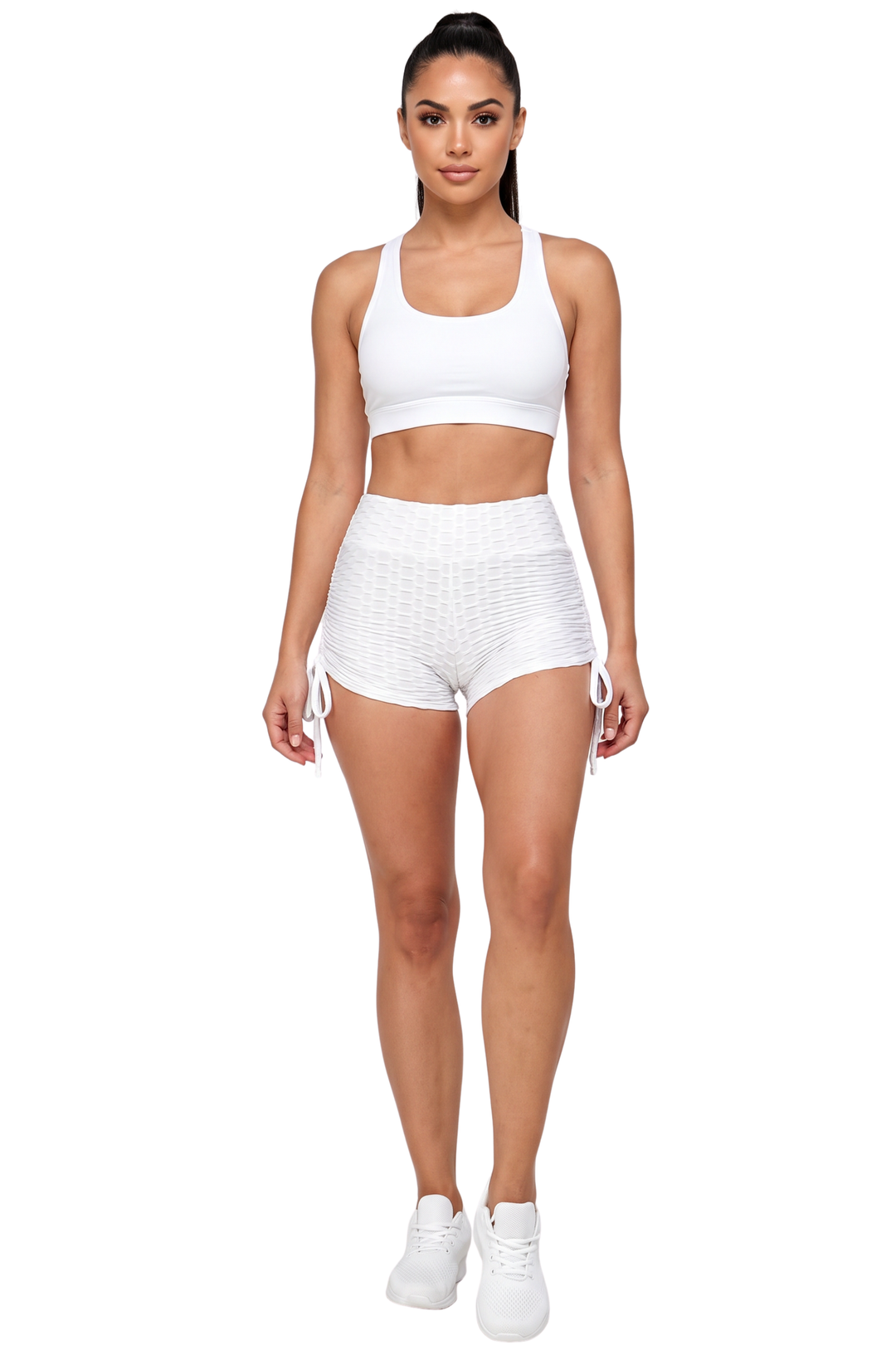 Wholesale Scrunch Butt Side Tie Summer Sport Shorts