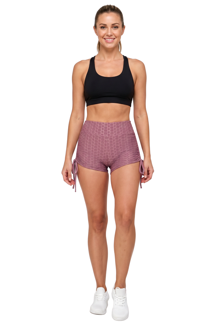 Wholesale Scrunch Butt Side Tie Summer Sport Shorts