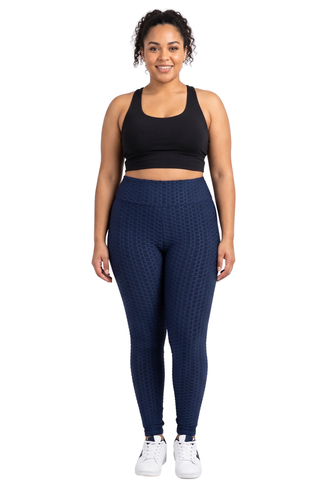 Wholesale Scrunch Butt Textured High Waisted Leggings